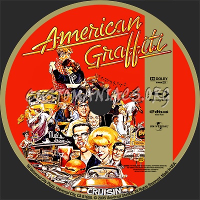 American Graffiti blu-ray label