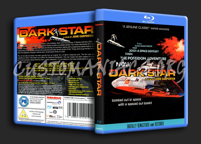 Dark Star blu-ray cover