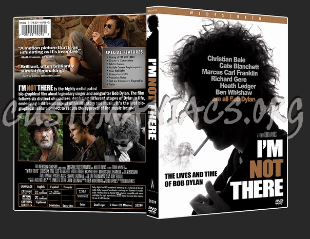 I'm not There dvd cover