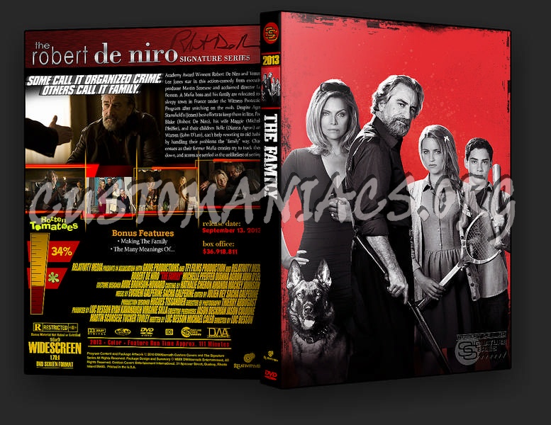 The Family dvd cover