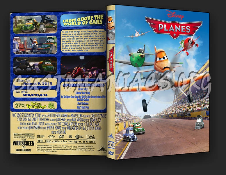 Planes dvd cover