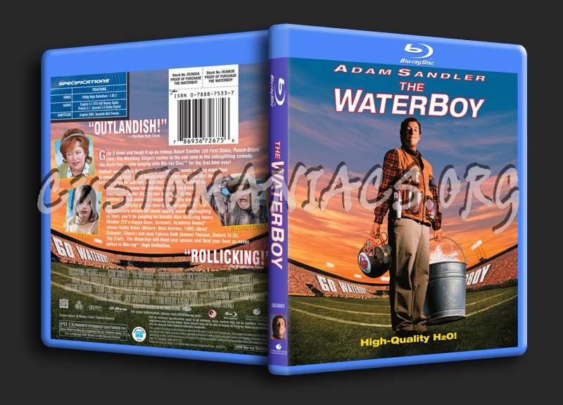 The Waterboy blu-ray cover