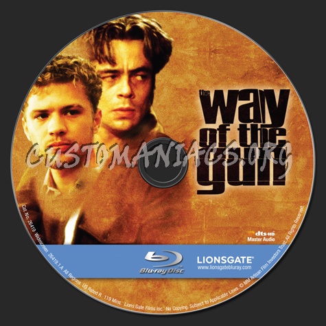 The Way of the Gun blu-ray label