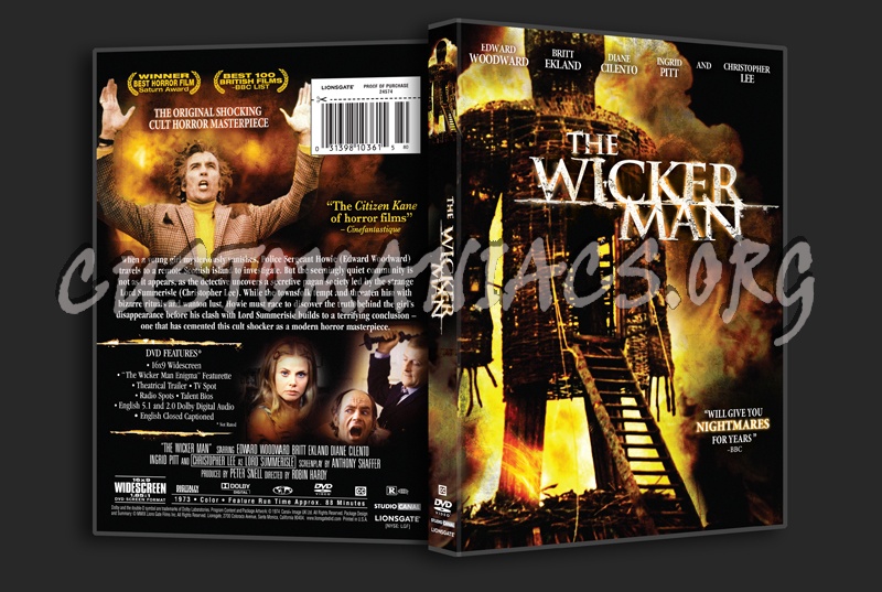 The Wicker Man (1973) dvd cover