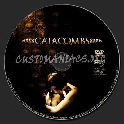 Catacombs dvd label