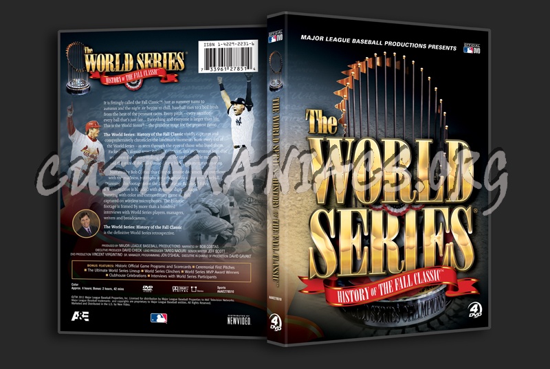 The World Series History of the Fall Classic dvd cover