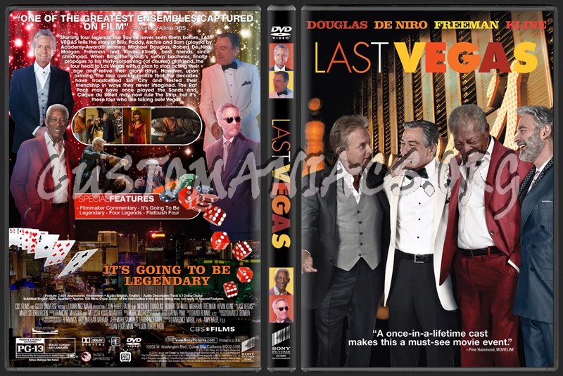 Last Vegas dvd cover