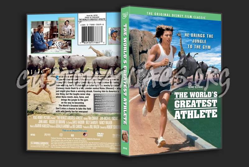 The World's Greatest Athlete dvd cover