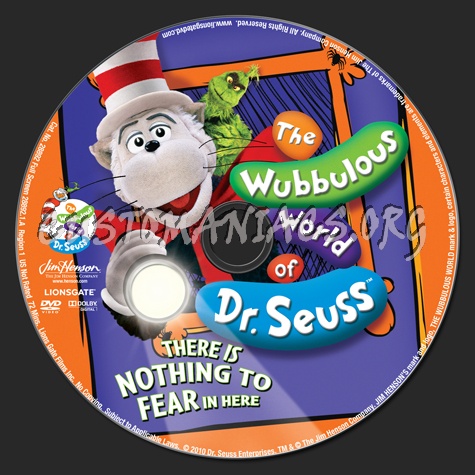 The Wubbulous World of Dr Seuss: There is Nothing to Fear in Her dvd label