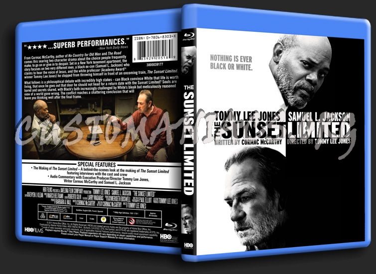 The Sunset Limited blu-ray cover