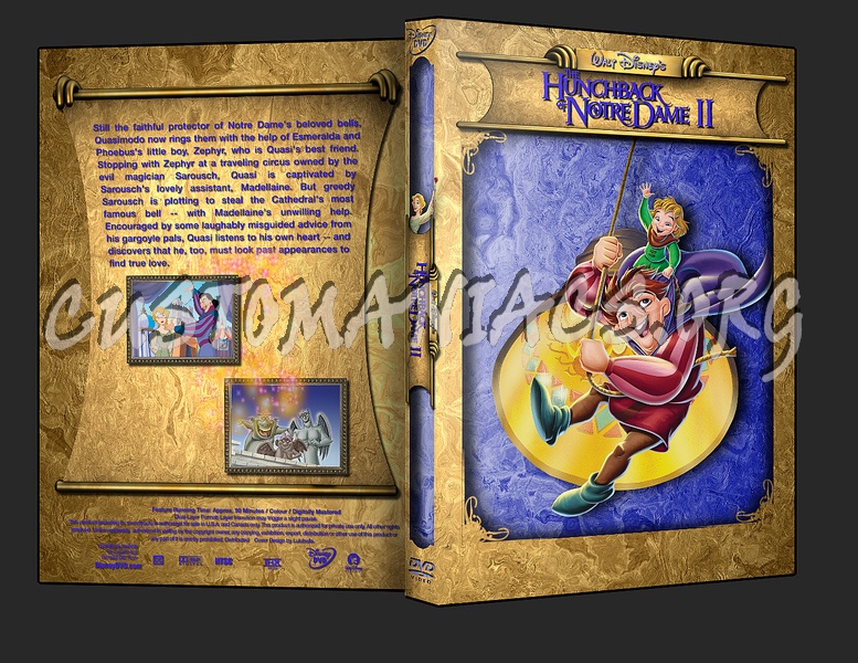 Hunchback of Notre Dame dvd cover