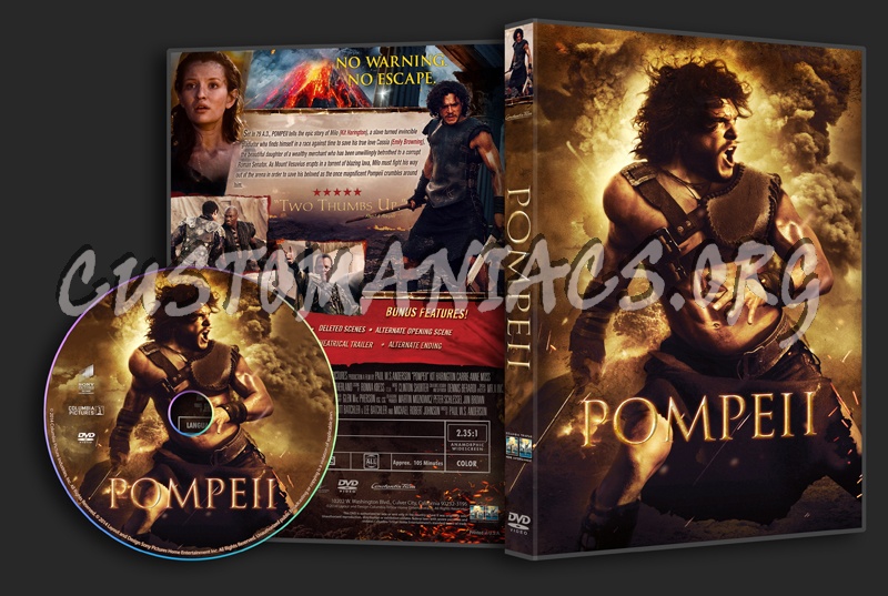 Pompeii dvd cover