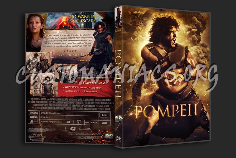 Pompeii dvd cover