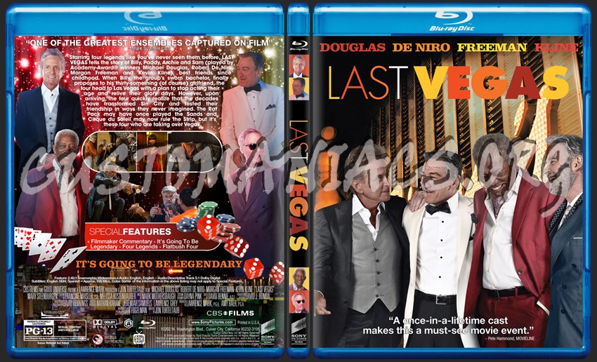 Last Vegas dvd cover
