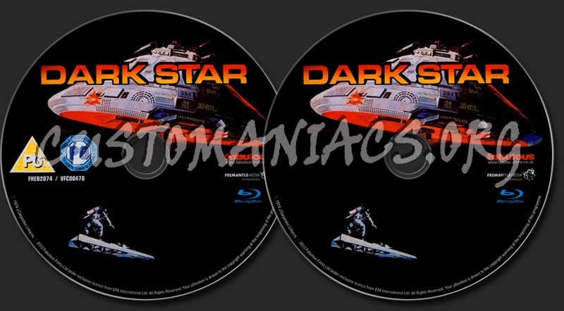 Dark Star blu-ray label