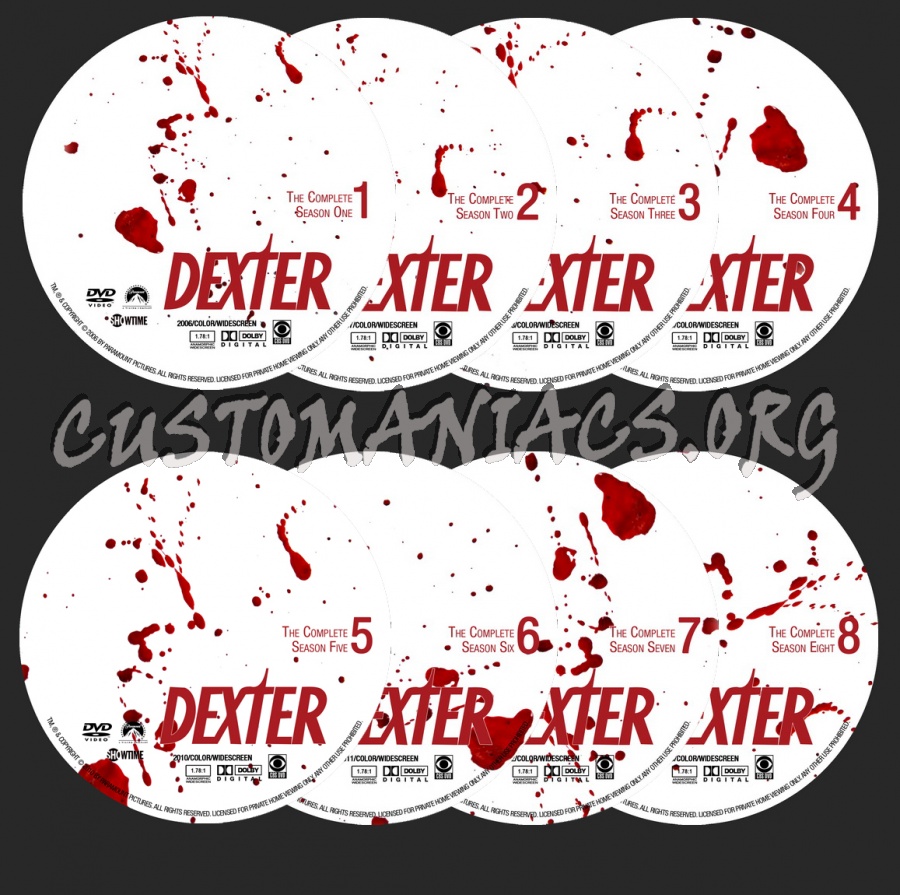 Dexter dvd cover