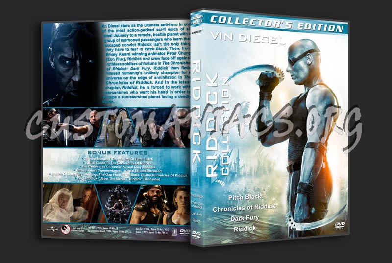 Riddick Collection dvd cover