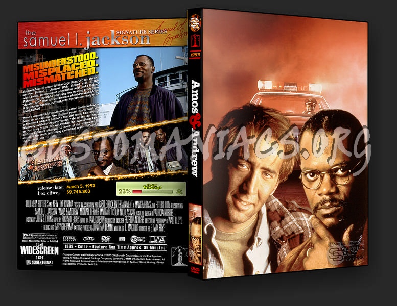 Amos & Andrew dvd cover