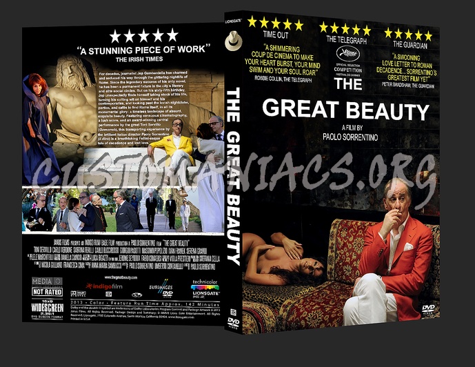 Great Beauty dvd cover