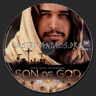 Son Of God (2014) dvd label