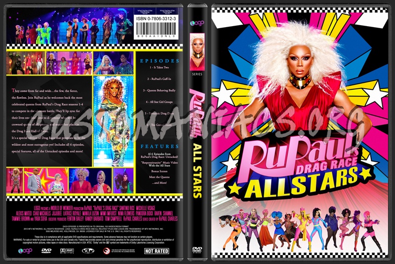 RuPaul's Drag Race - All Stars dvd cover