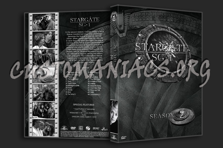 Stargate SG-1 dvd cover