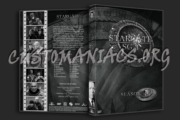 Stargate SG-1 dvd cover