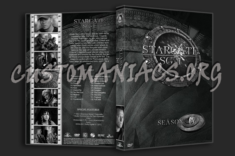 Stargate SG-1 dvd cover