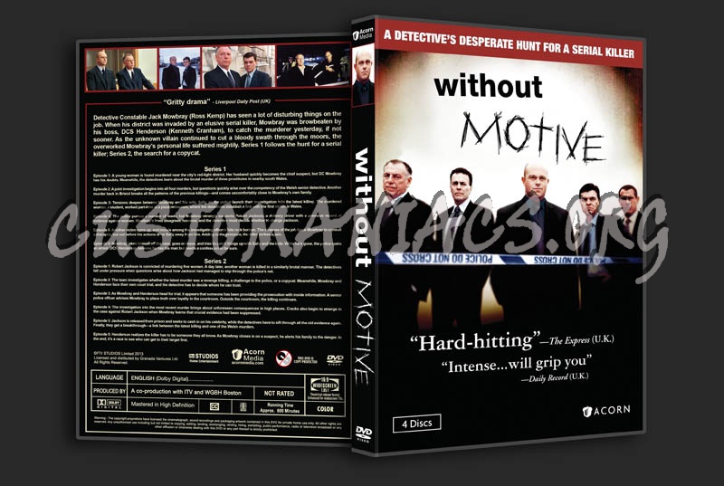 Without Motive - Series 1 & 2 dvd cover