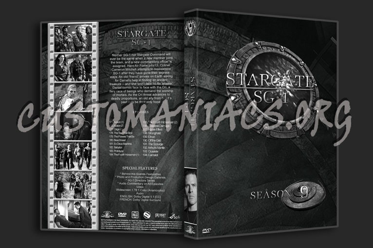 Stargate SG-1 dvd cover