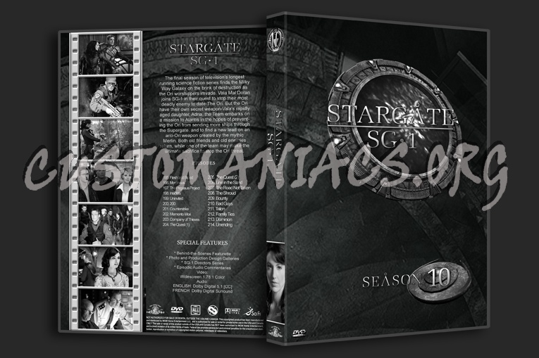 Stargate SG-1 dvd cover