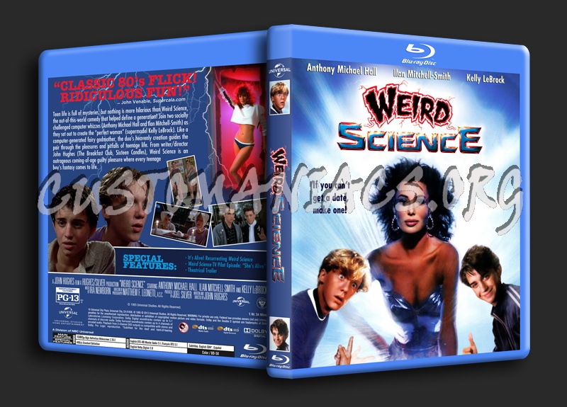 Weird Science (1985) dvd cover