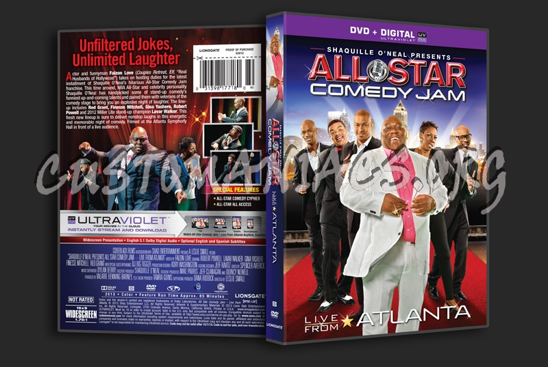 All star Comedy Jam Live From Atlanta dvd cover