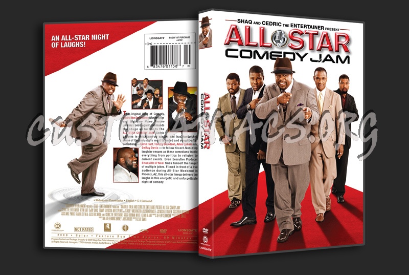 All star Comedy Jam dvd cover