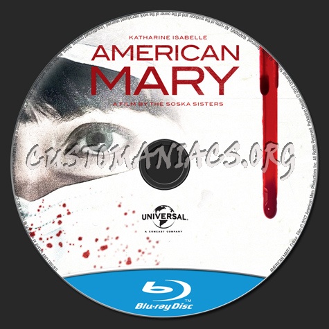 American Mary blu-ray label