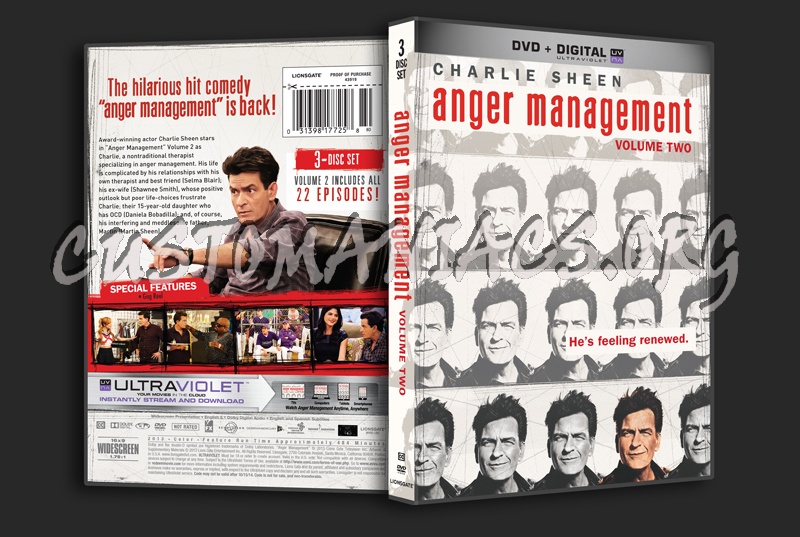 Anger Management Volume 2 dvd cover