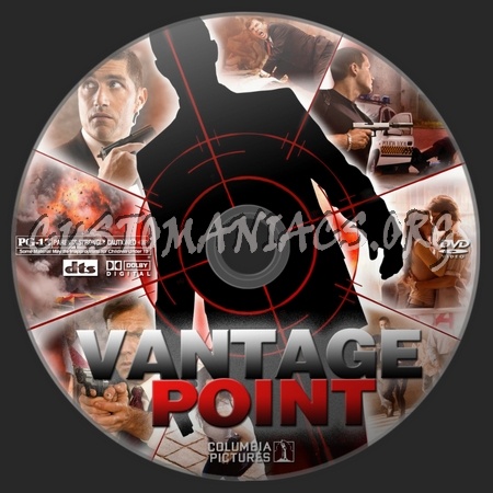 Vantage Point dvd label