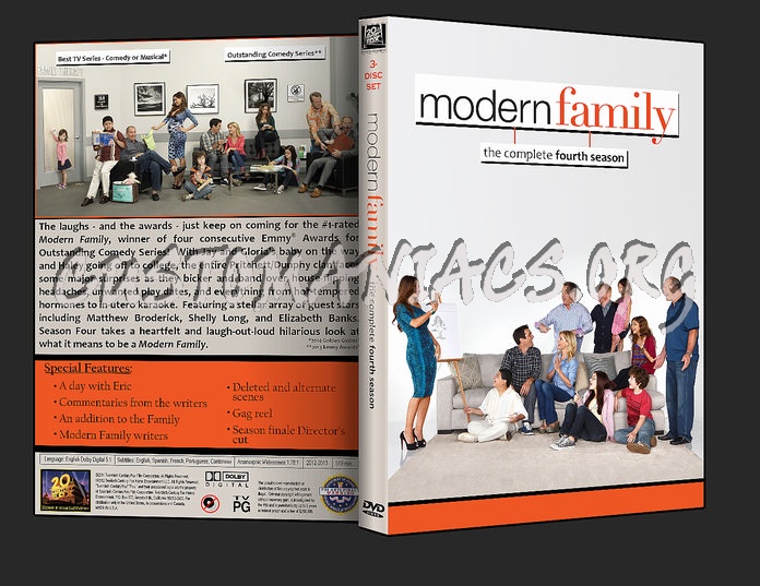Modern Family Season Four dvd cover