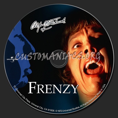Frenzy dvd label