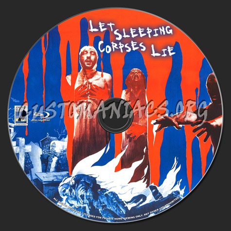 Let Sleeping Corpses Lie blu-ray label