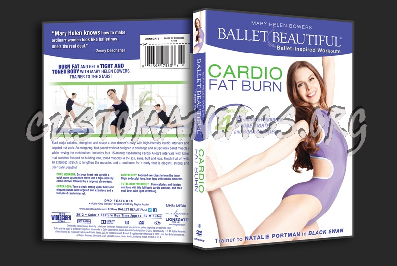 Ballet Beatiful Cardio Fat Burn dvd cover