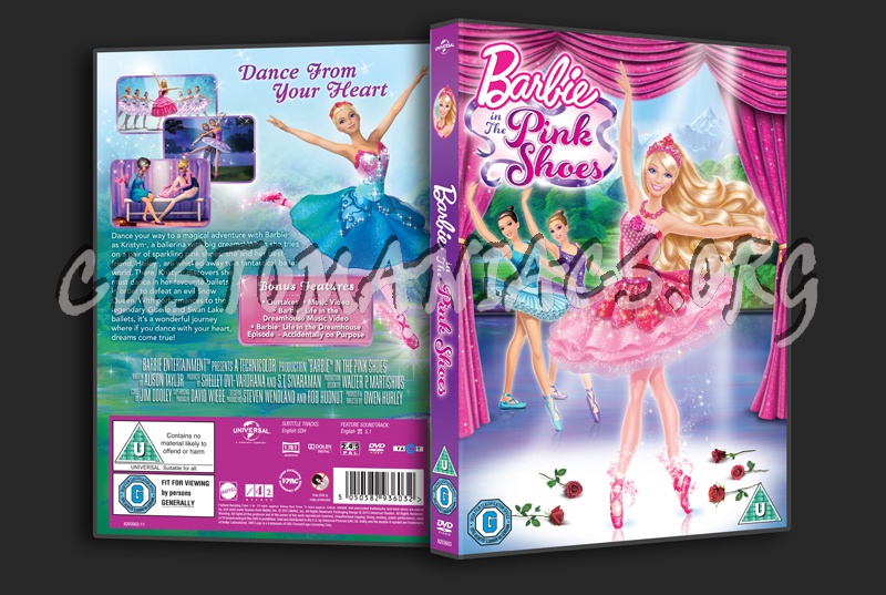 Barbie in the Pink Shoes dvd cover