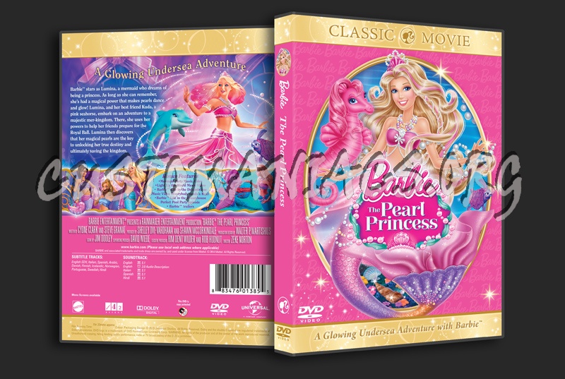 Barbie The Pearl Princess dvd cover