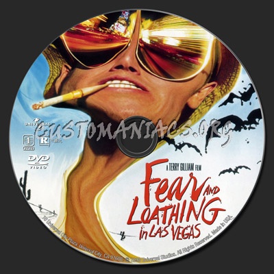 Fear and Loathing in Las Vegas dvd label