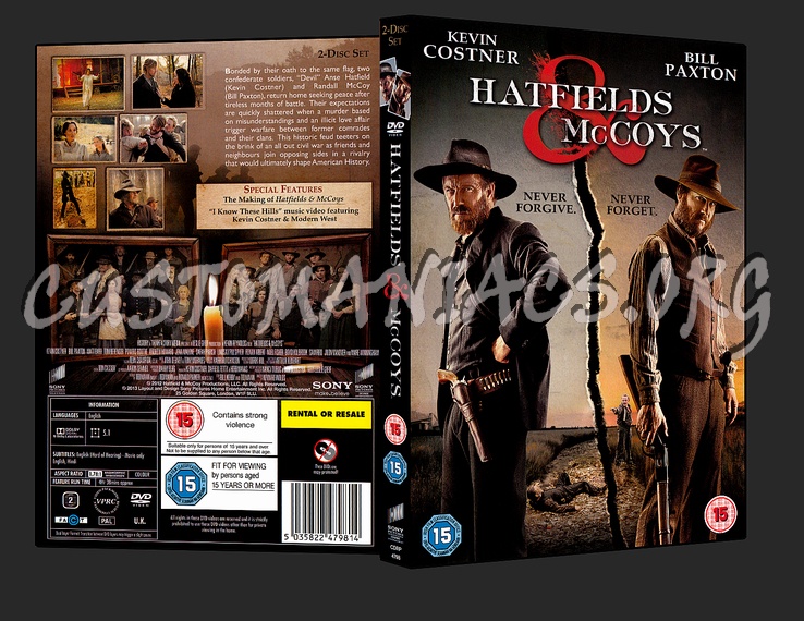 Hatfields & McCoys dvd cover