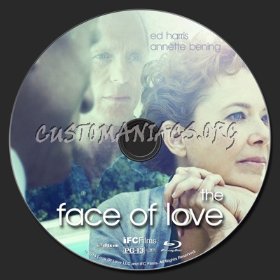 The Face Of Love blu-ray label