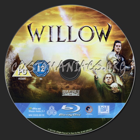 Willow blu-ray label