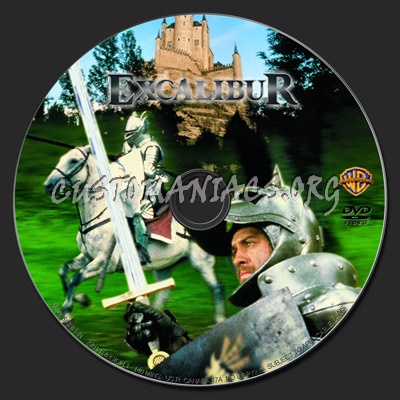 Excalibur dvd label