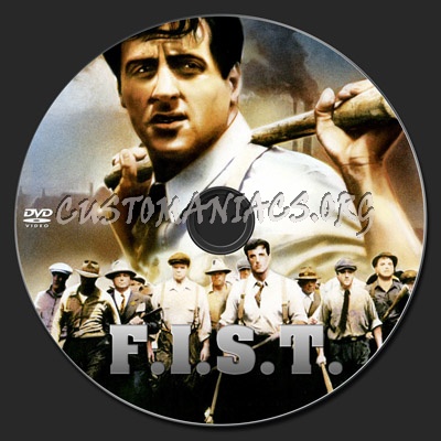 Fist (F.I.S.T.) dvd label