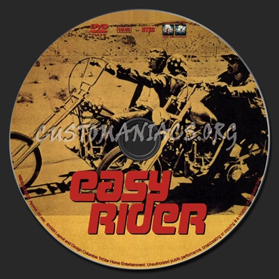 Easy Rider dvd label